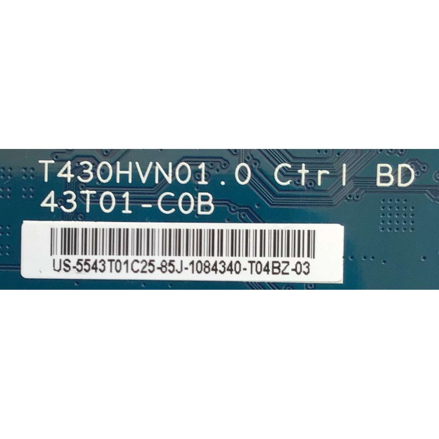 KIT DE TARJETAS PARA TV SHARP / MAIN XICB01K001 / 715G9417-M01-B00-004Y / FUENTE PLTVHQ321XAF3 / 715G9571-P01-000-003S / T-CON 55.43T01.C25 / T430HVN01.0 / MODELO LC-43LB601U - Imagen 3